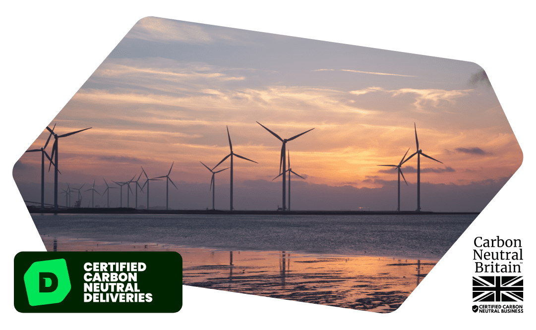 Carbon neutral same day deliveries